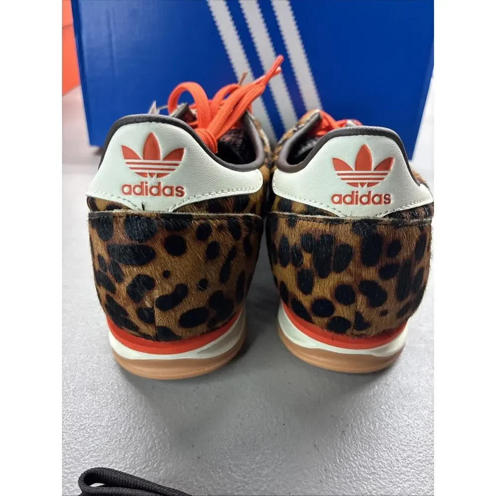 Adidas SL 72 OG 'Leopard Print' Cheetah White Dark Brown (JI0189) Women's SZ 6